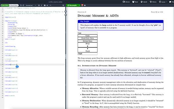 Create Course Notes